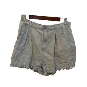 Light Blue Free People Size M Shorts